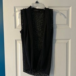 Sheer Tahari top